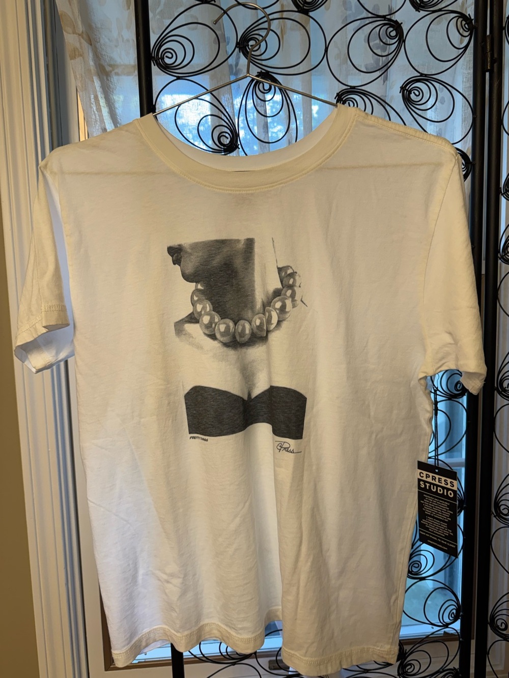 C Press Studio Pretty Things Mushie Tee XL  NWT
